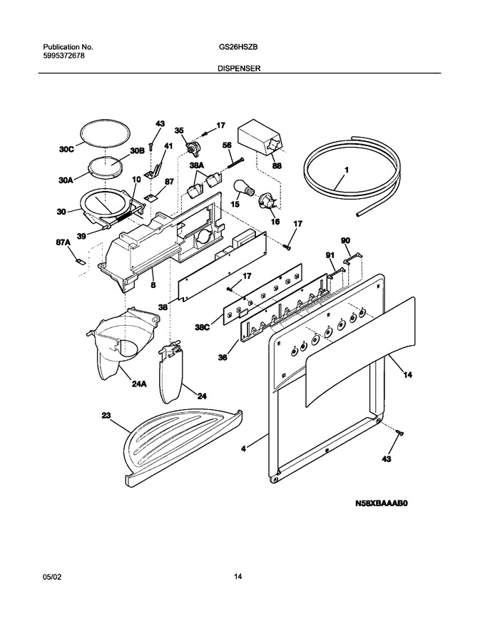 Diagram for GS26HSZBC0