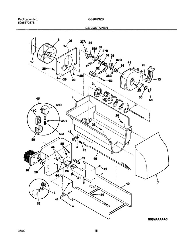 Diagram for GS26HSZBW0