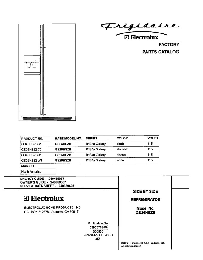 Diagram for GS26HSZBB1