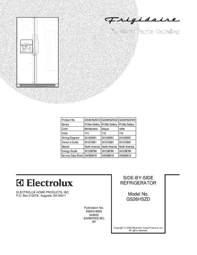 Diagram for GS26HSZDQ2