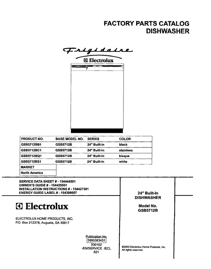 Diagram for GSB5712BS1