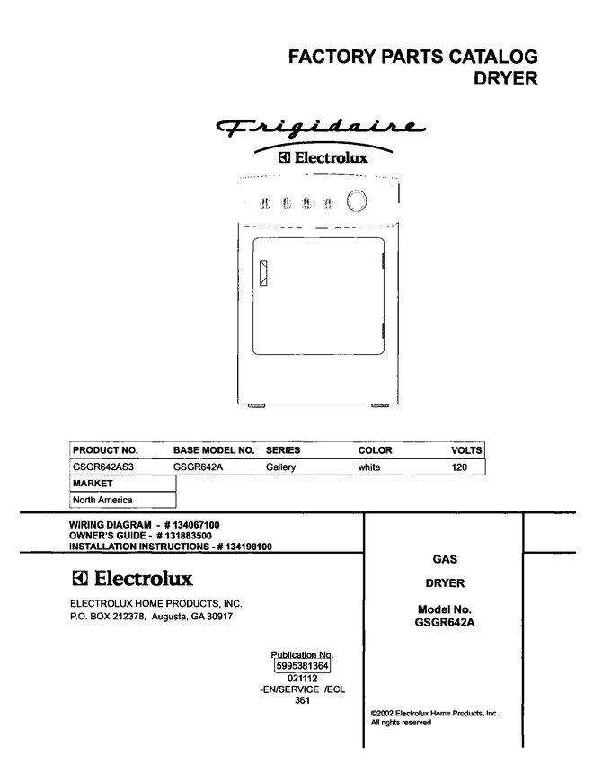 Diagram for GSGR642AS3
