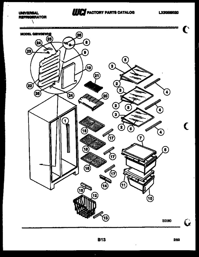 Diagram for GSIW36AH2