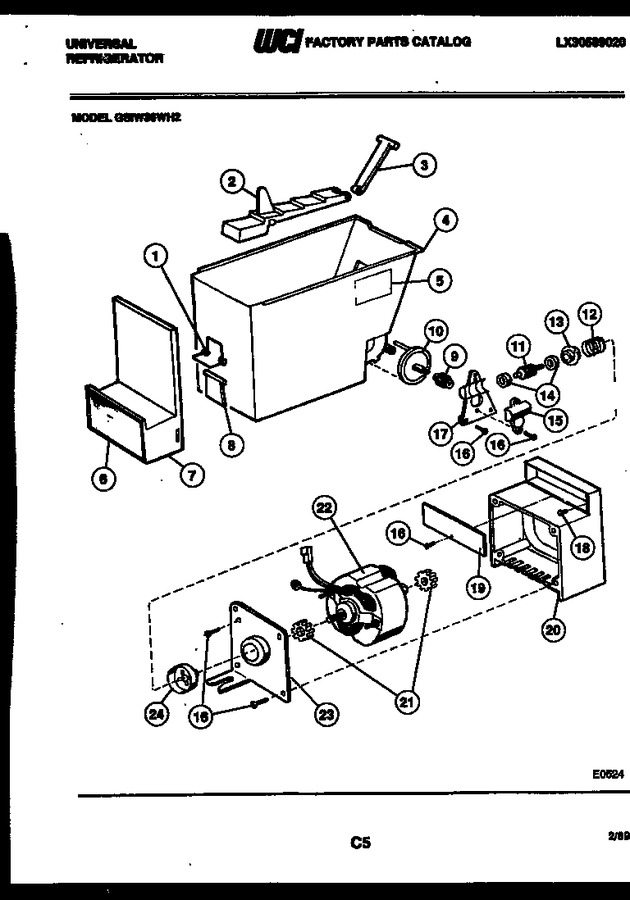 Diagram for GSIW36AH2