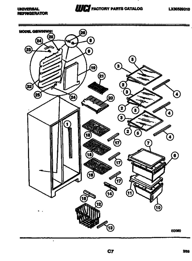 Diagram for GSIW36JH1