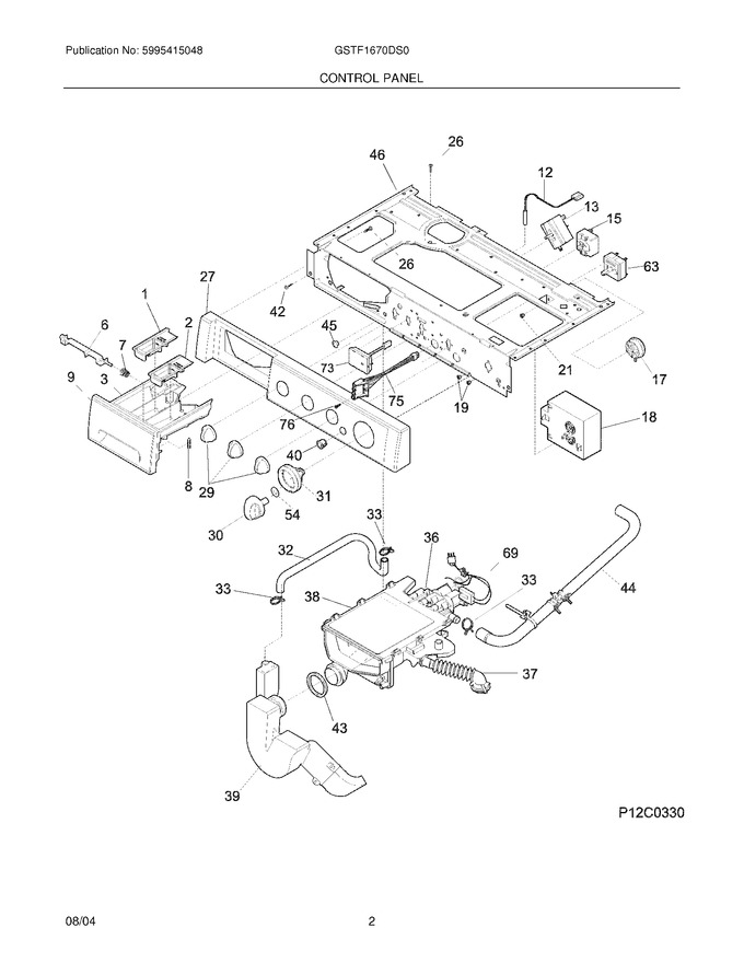 Diagram for GSTF1670DS0