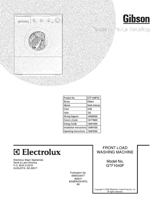 Diagram for GTF1040FS2