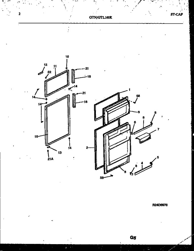 Diagram for GTN160WK0