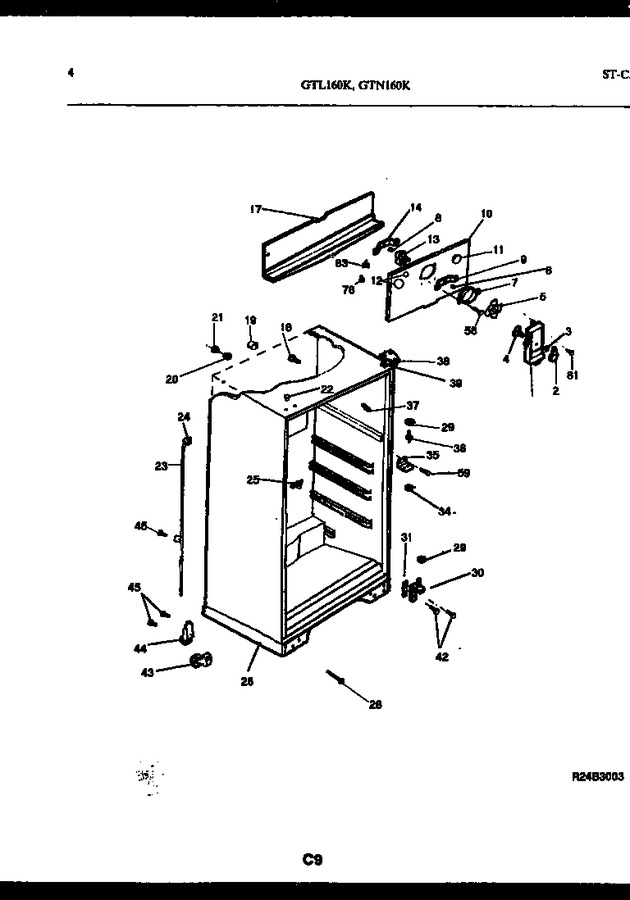 Diagram for GTN160BK2