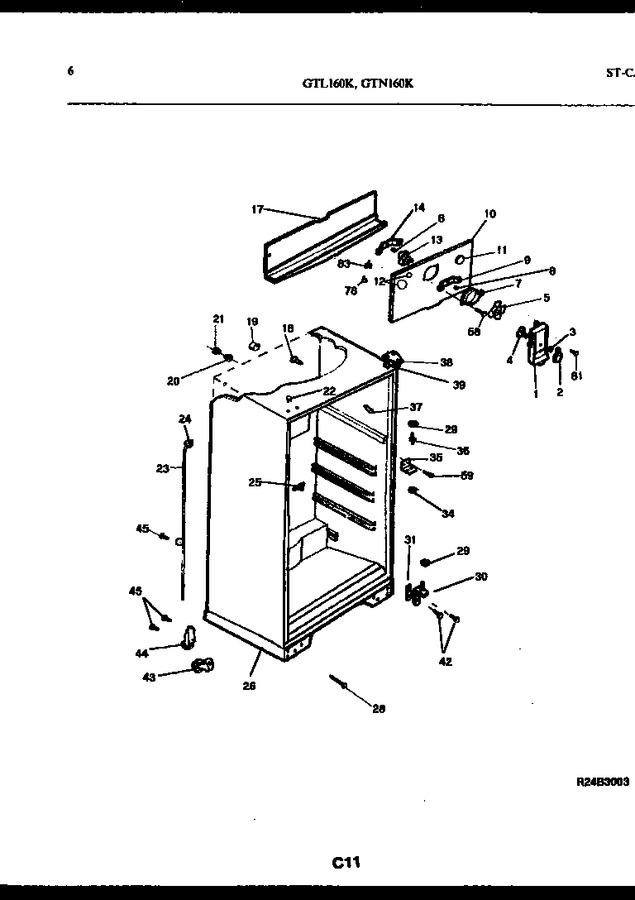 Diagram for GTN160BK2