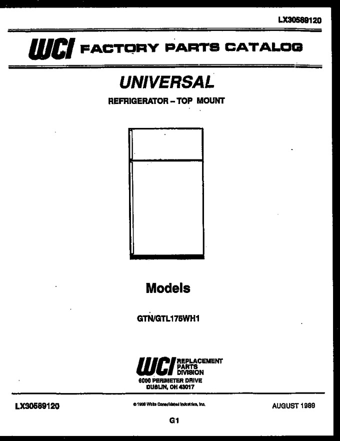 Diagram for GTN175BH1