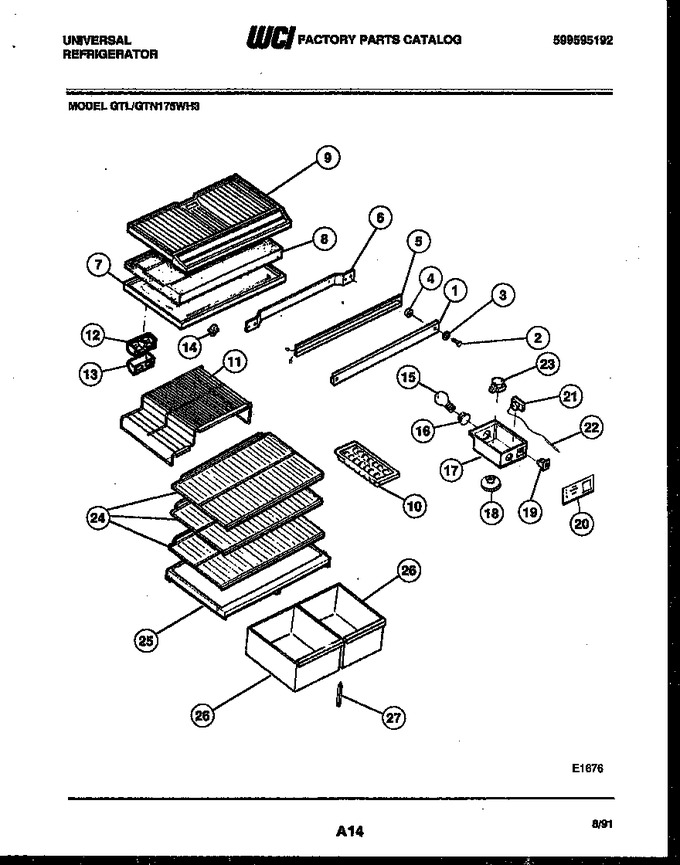 Diagram for GTL175CH3