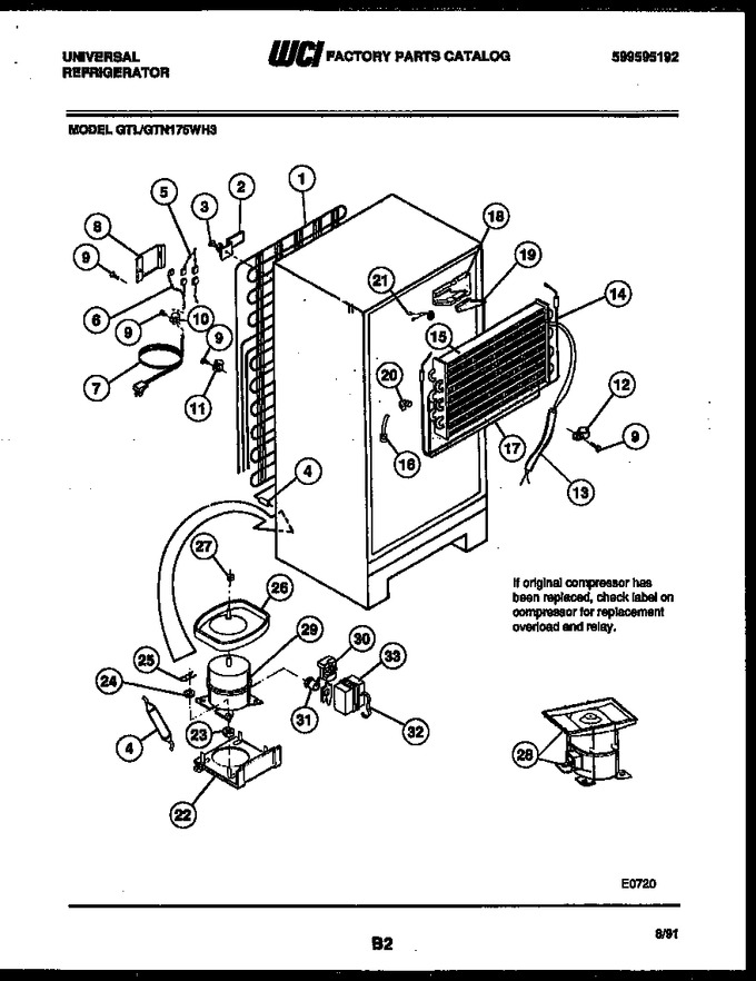 Diagram for GTN175WH3