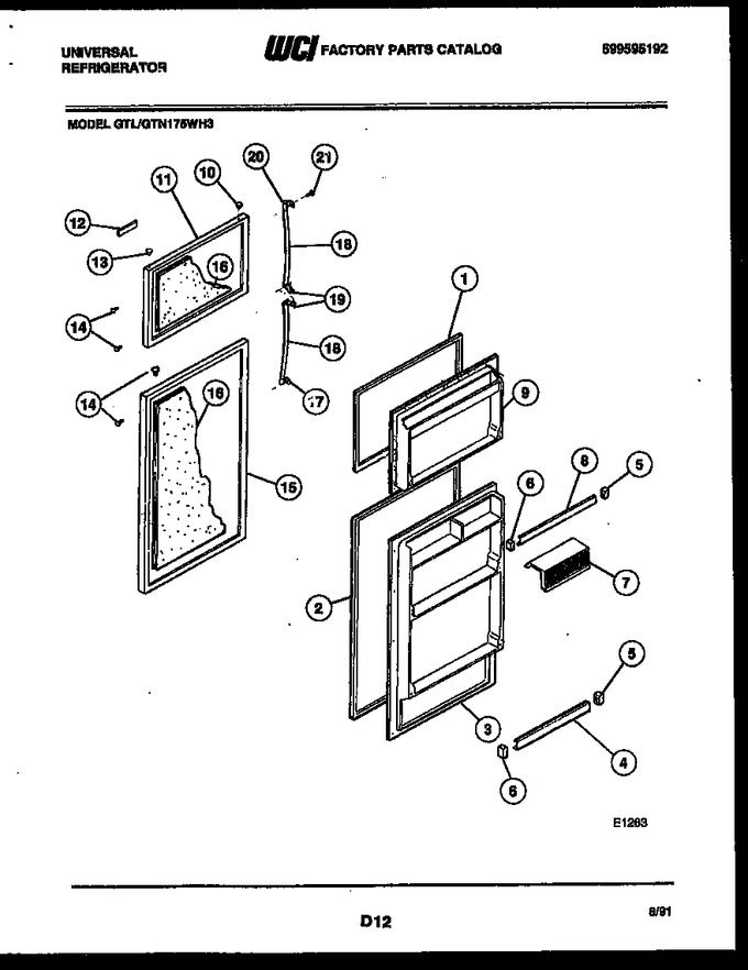 Diagram for GTN175WH3-23
