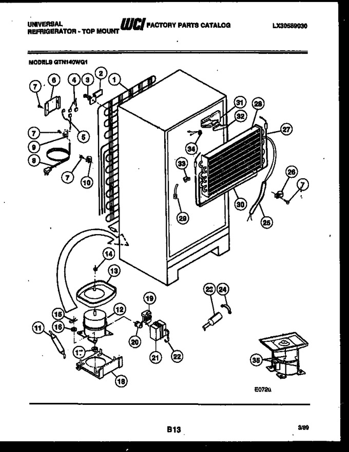 Diagram for GTN140BG1