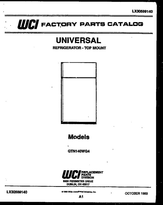 Diagram for GTN140WGW4