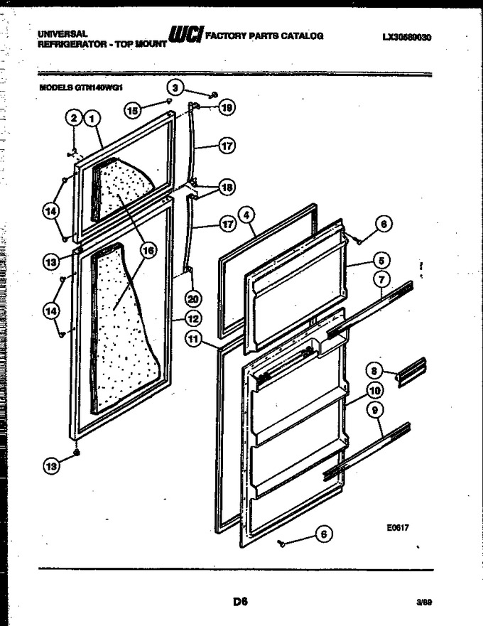 Diagram for GTN140WGD1