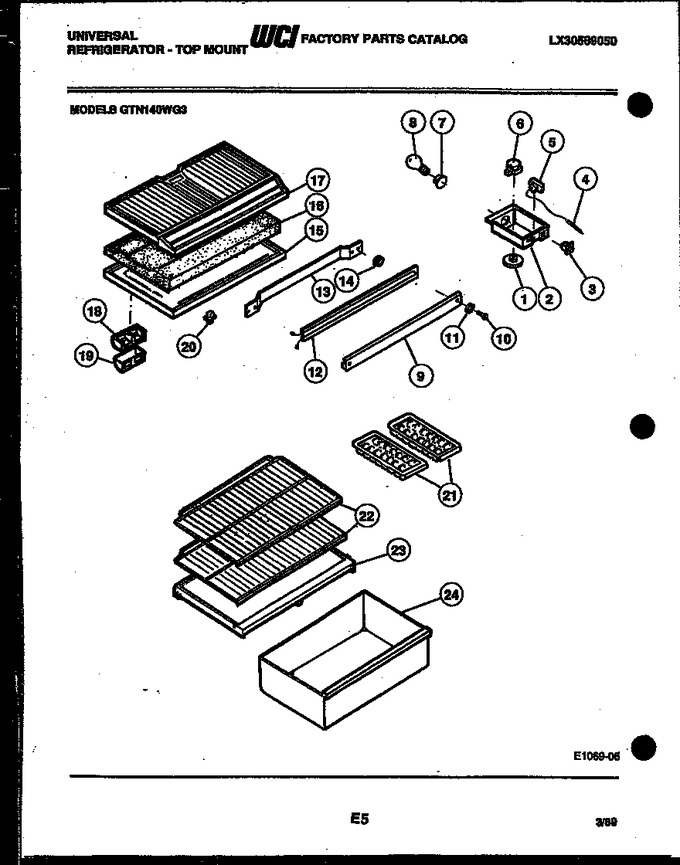 Diagram for GTN140WGY3
