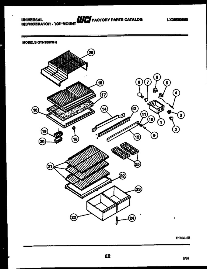 Diagram for GTN155BH1