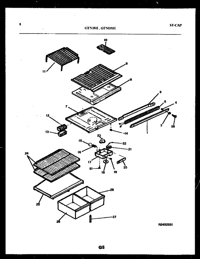Diagram for GTNI181WL0