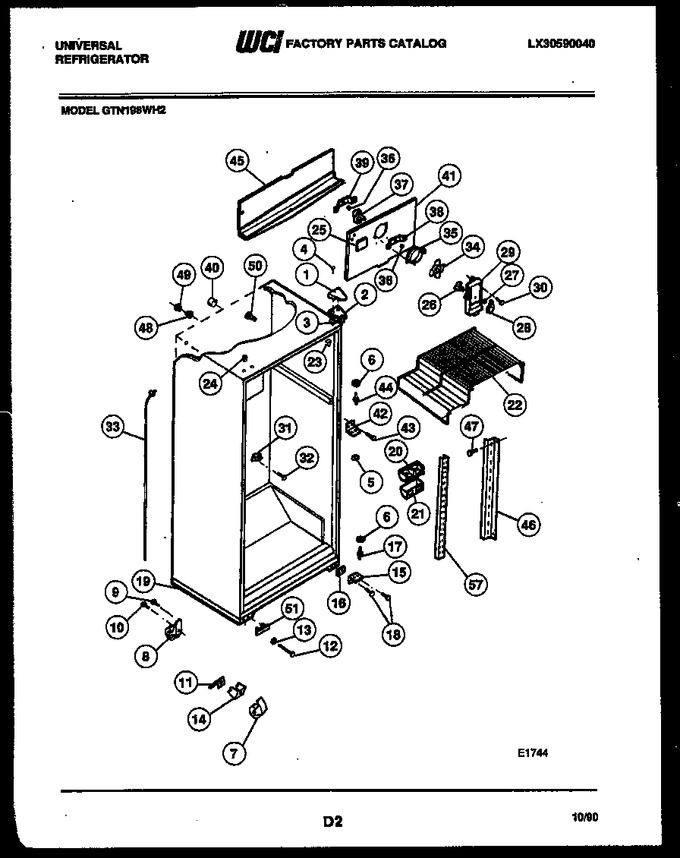 Diagram for GTN198AH2