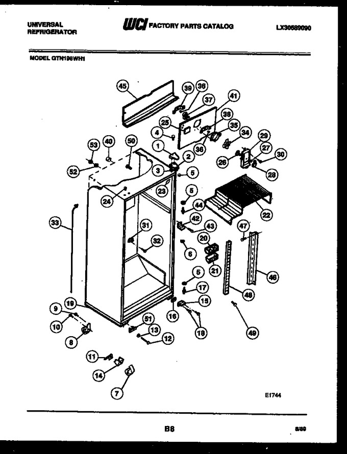 Diagram for GTN198BH1