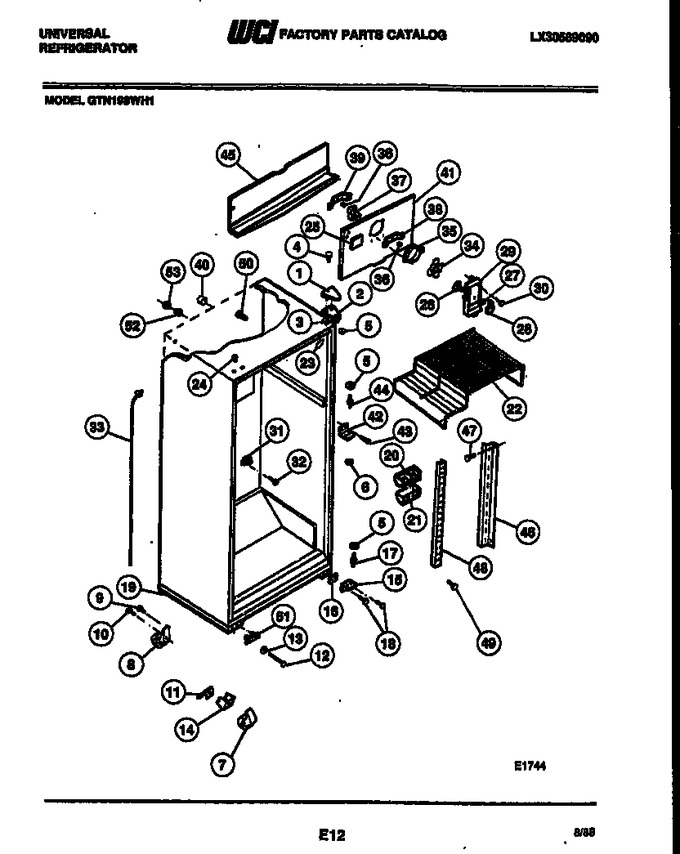 Diagram for GTN198DH1