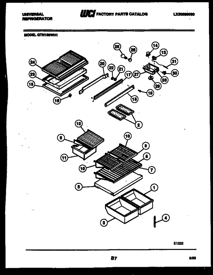 Diagram for GTN198WD1