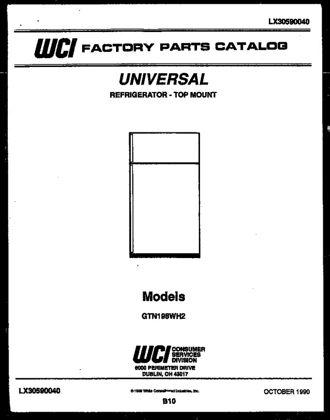 Diagram for GTN198WHD2