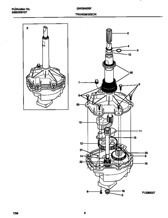 Diagram for GWS645RFS1