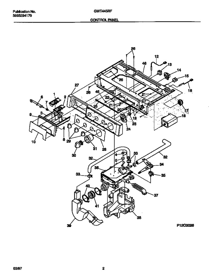 Diagram for GWT445RFS1