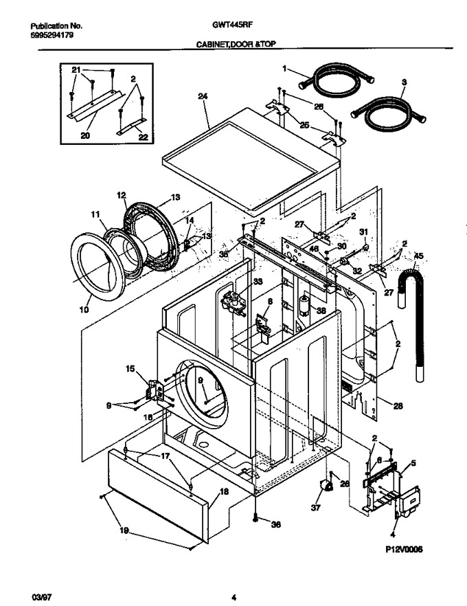 Diagram for GWT445RFS1