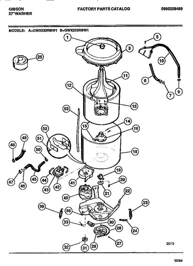 Diagram for GWX223RBW1