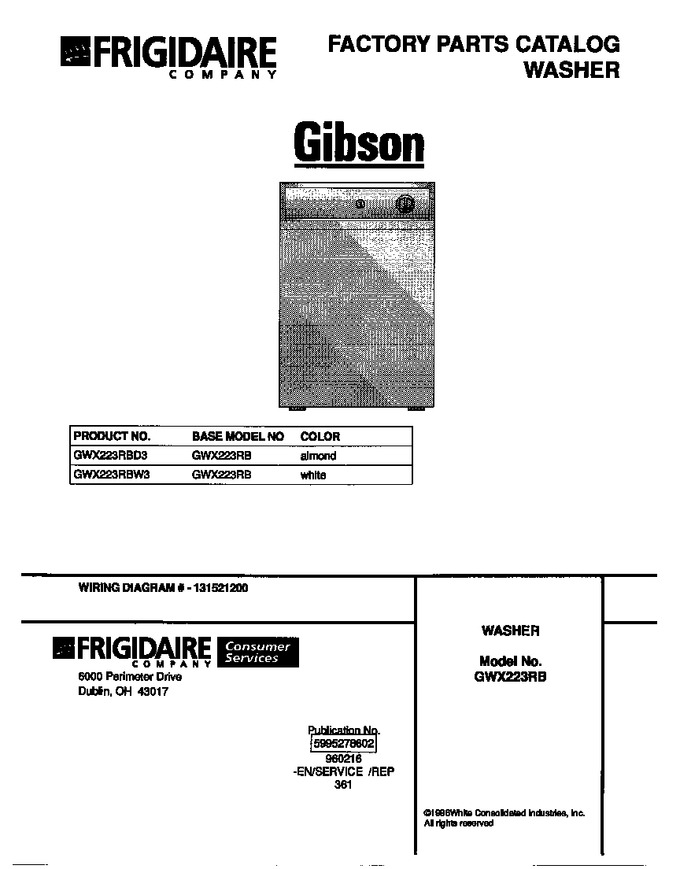 Diagram for GWX223RBW3