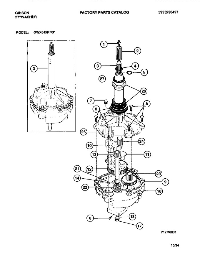 Diagram for GWX645RBS1