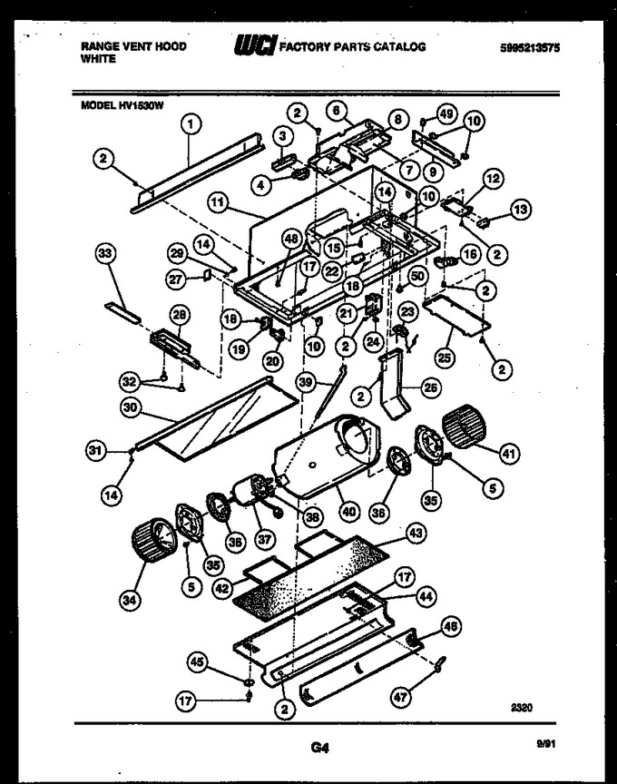 Diagram for HV1530W