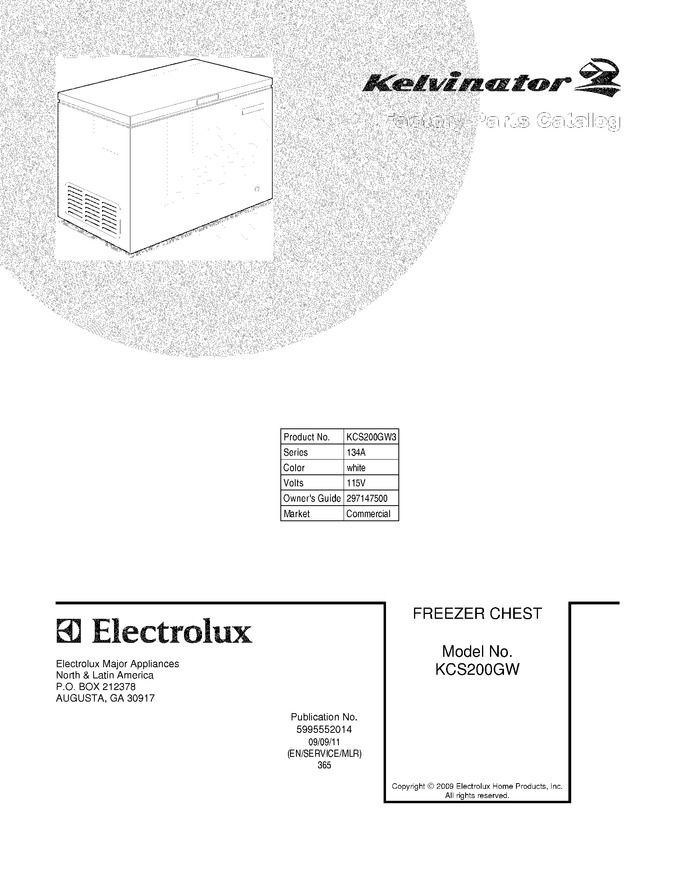 Diagram for KCS200GW3