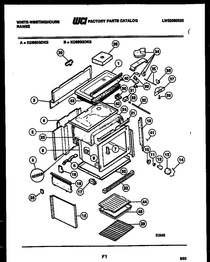 Diagram for KD860GDKW3