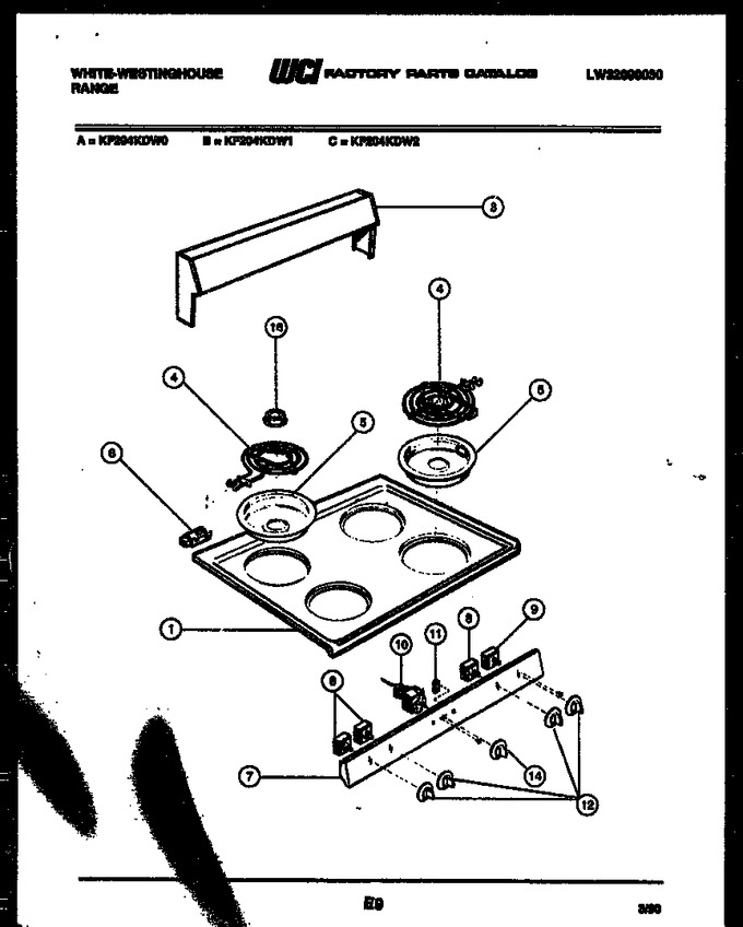 Diagram for KF204KDD0