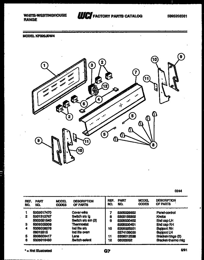 Diagram for KF320JDW4
