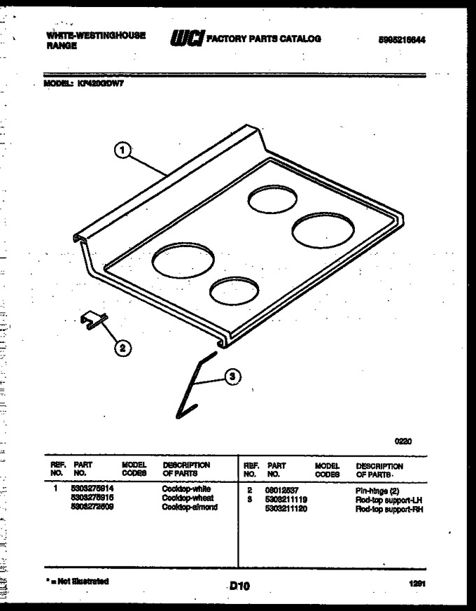 Diagram for KF420GDW7