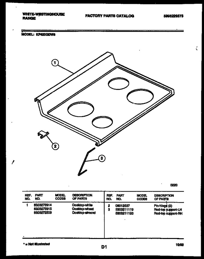 Diagram for KF420GDH8