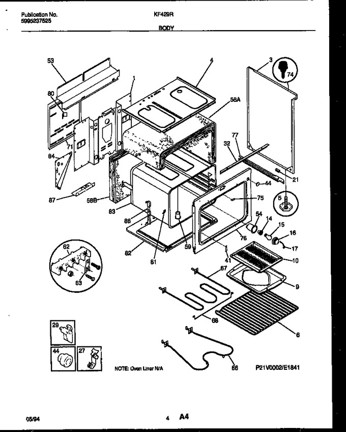 Diagram for KF429RW1