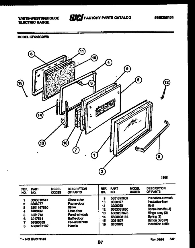Diagram for KF450GDH8