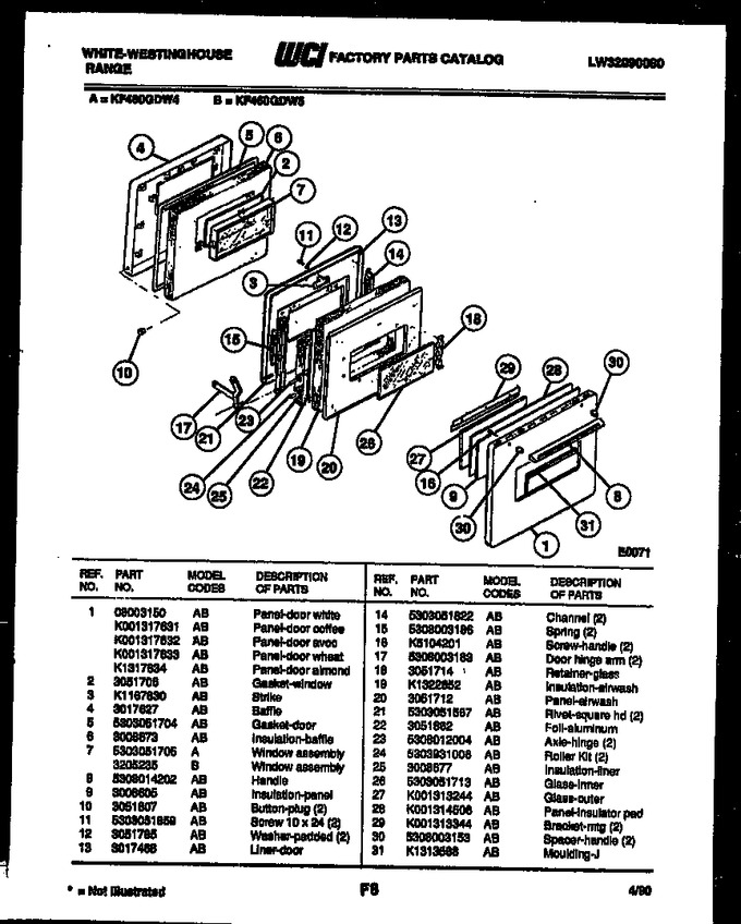 Diagram for KF460GDV5