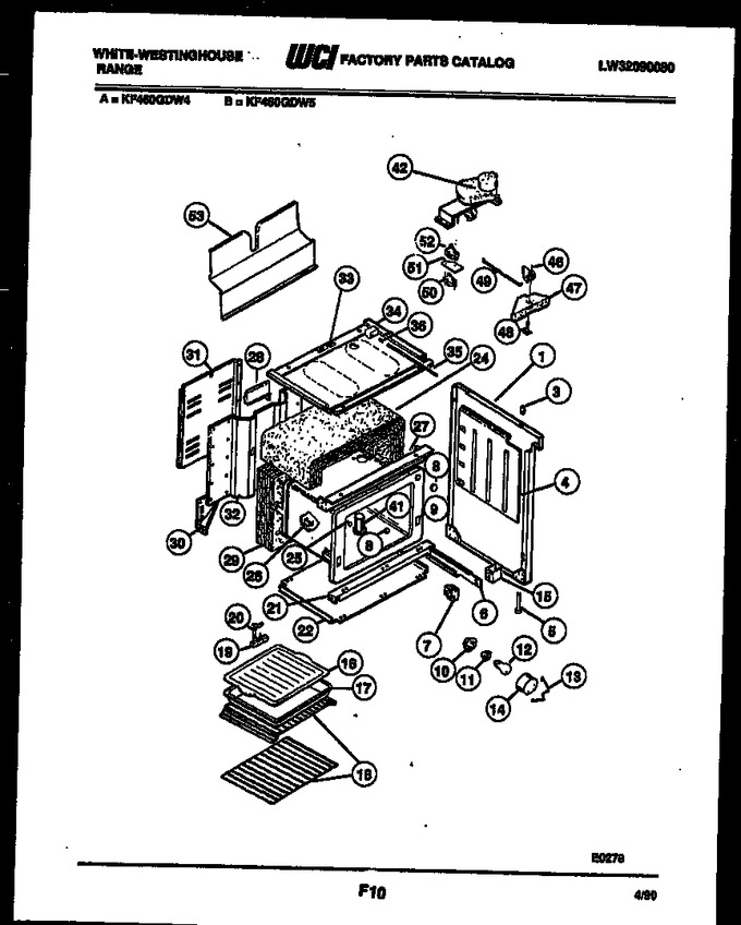 Diagram for KF460GDW4