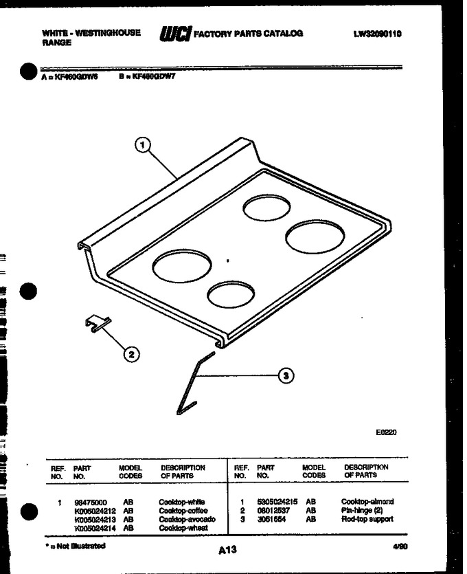 Diagram for KF460GDV7