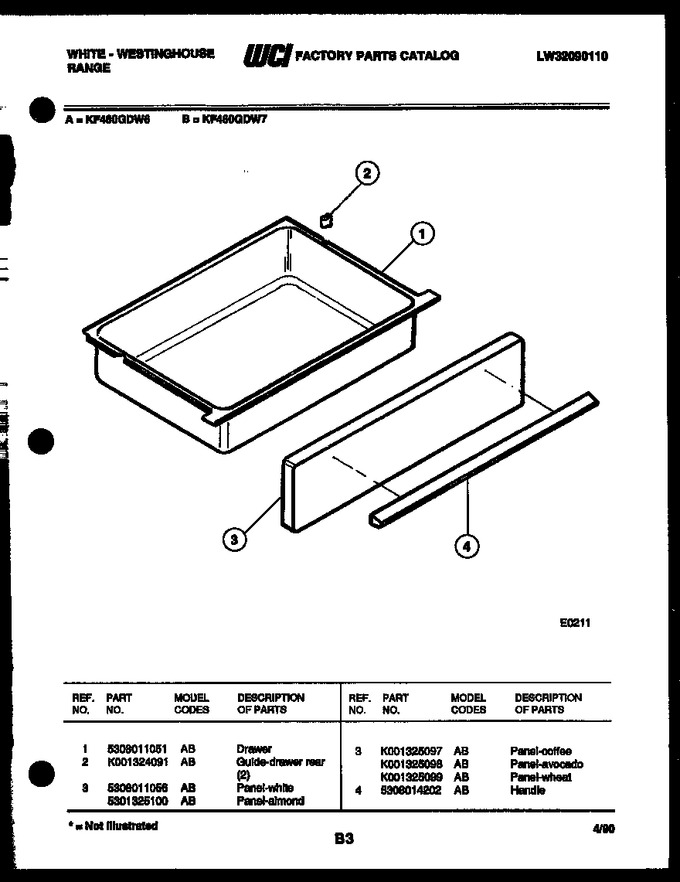 Diagram for KF460GDH6