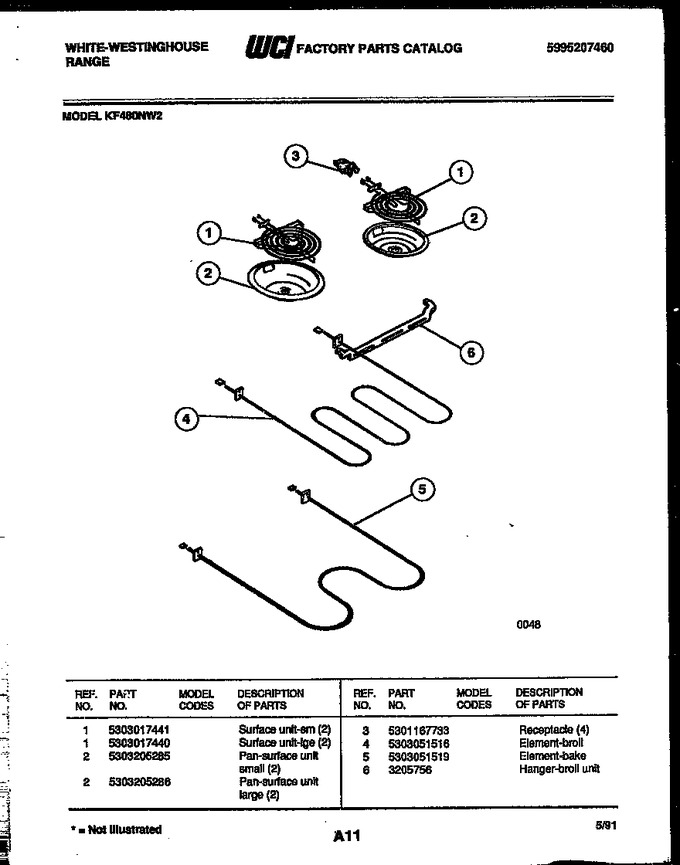 Diagram for KF480NW2