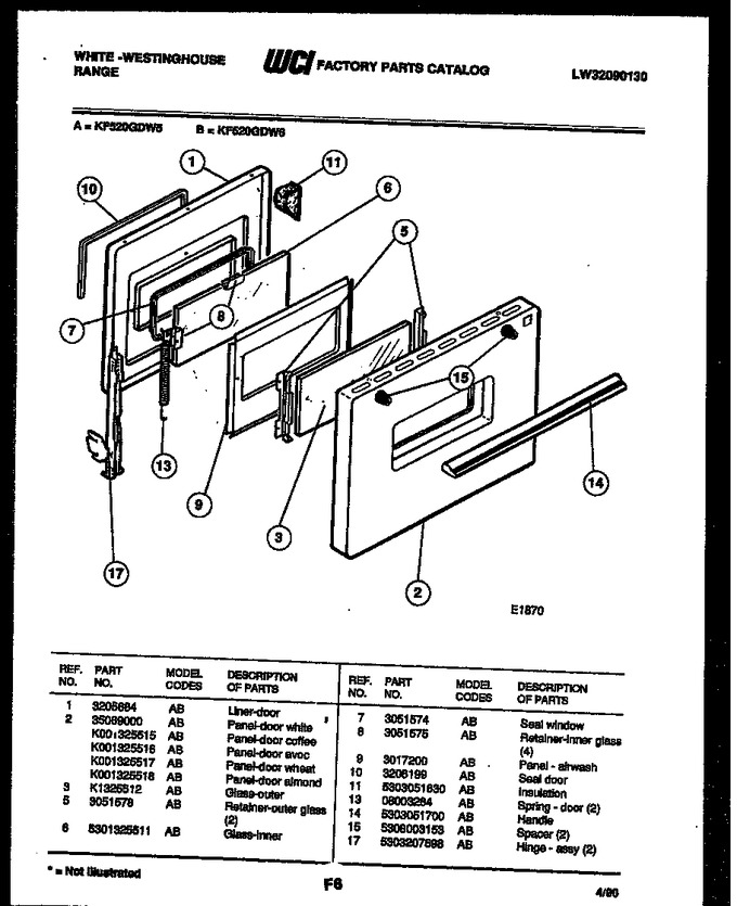 Diagram for KF520GDW6